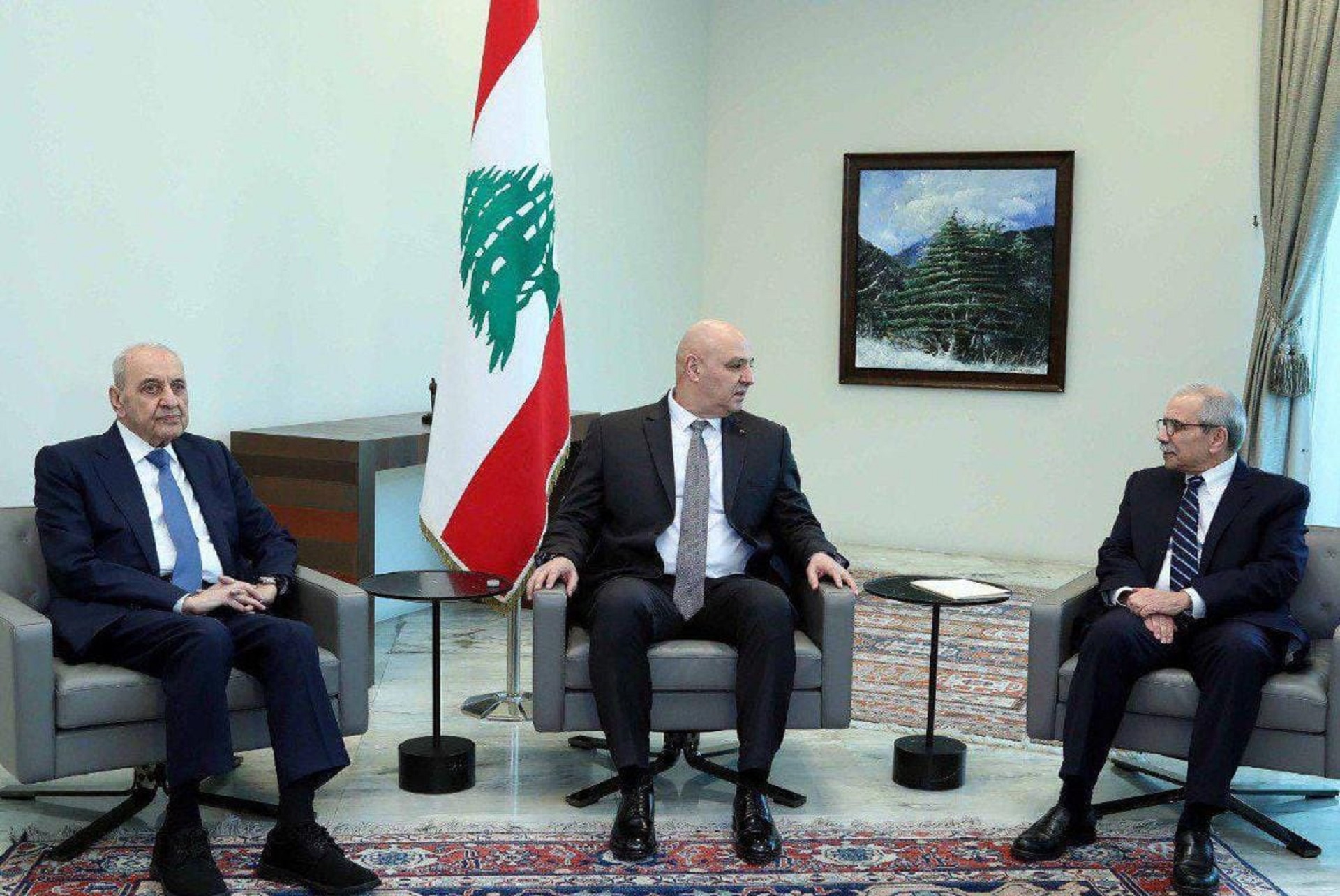 عون وسلام يؤكدان حصرية التفاوض بالدولة...وبري: لبنان مشمول بالاتفاق